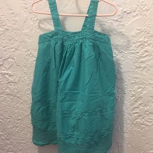 Girl’s eyelet sundress.